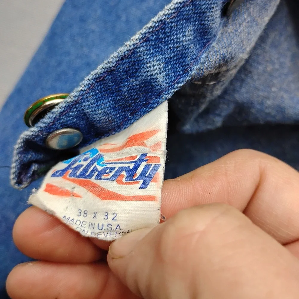 liberty vintage overalls